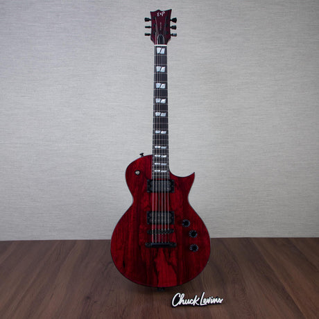 ESP USA Limited Edition Eclipse Electric Guitar - Black Limba - #US25410