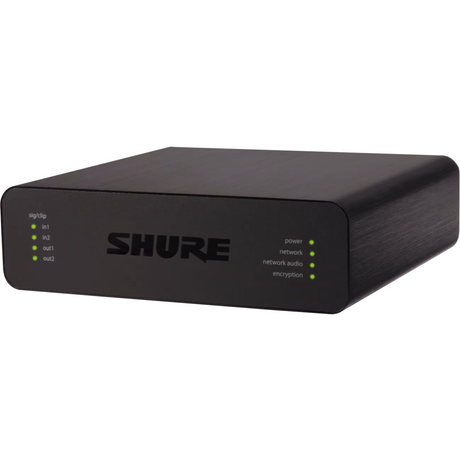 Shure ANI22-BLOCK 2-Channel Audio Network Interface - Open Box, Mint