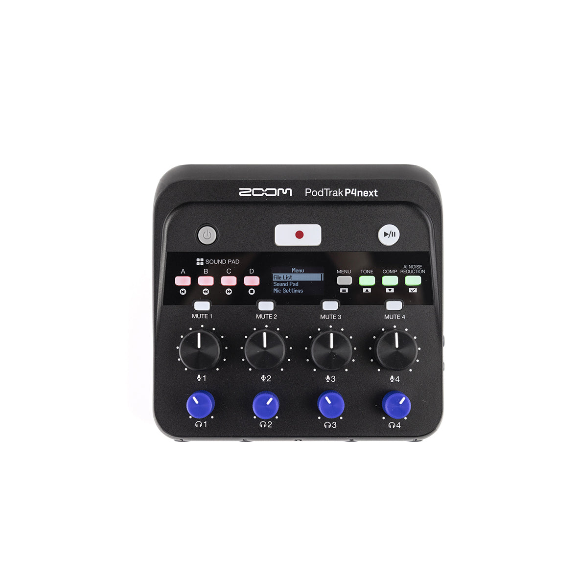 Zoom PodTrak P4next Podcast Recorder – Chuck Levin's Washington