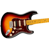 Fender American Professional Stratocaster HSS Electric Guitar, Maple Fingerboard - 3-Color Sunburst