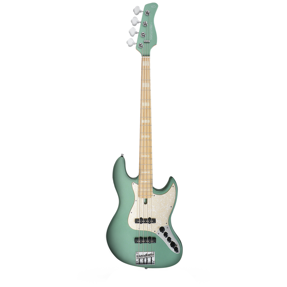 Sire Marcus Miller V7 Swamp Ash-4 2nd Gen Bass Guitar - Sherwood Green - New