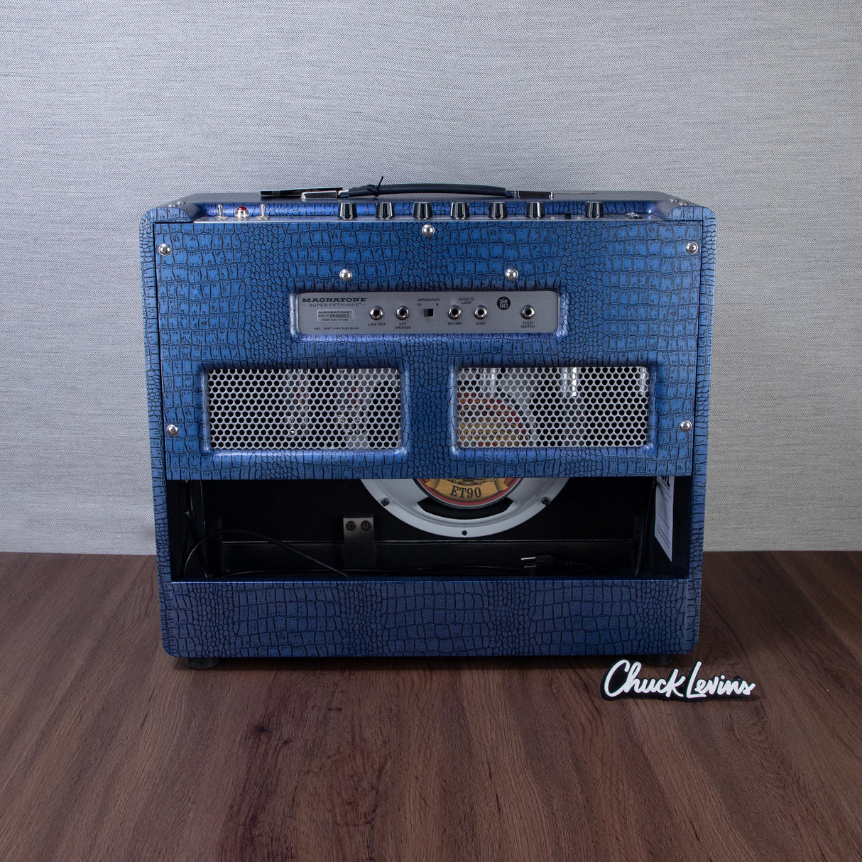 Magnatone Super Fifty-Nine M-80 1x12-Inch Tube Combo Guitar Amplifier - Blue - New