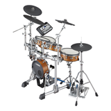 Yamaha DTX10K-X RW Electronic Drum Kit, TCS Pads - Real Wood Finish