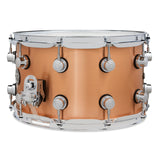 DW 8 x 14-Inch Performance Series Polished Copper Snare Drum