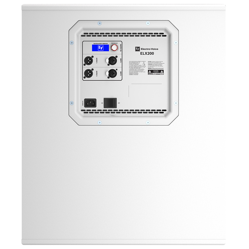 Electro-Voice ELX200-18SP-W 18-Inch Powered Subwoofer - White