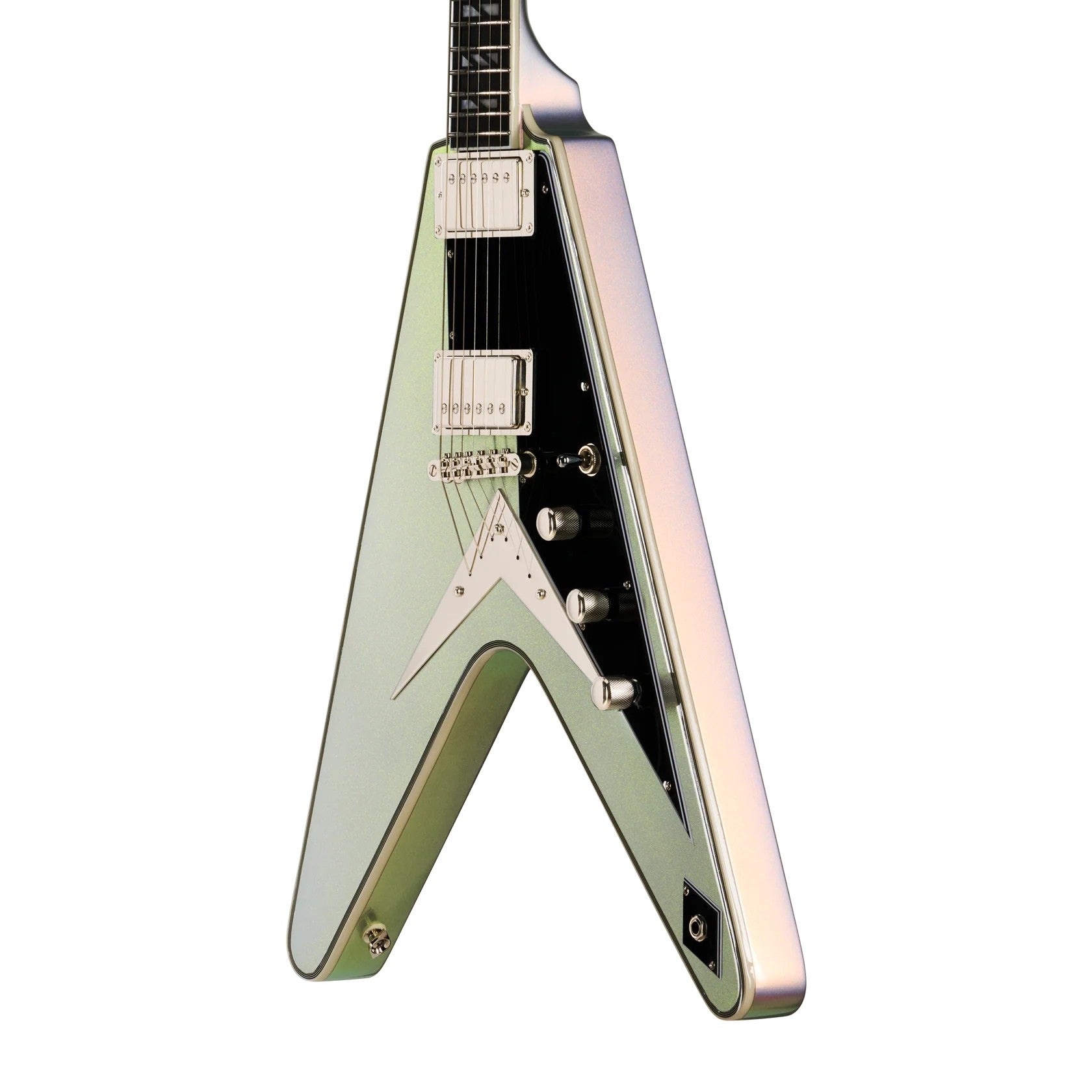 ギター filoLev Epiphone Futura Flying V Custom Electric Guitar - Quicksilver