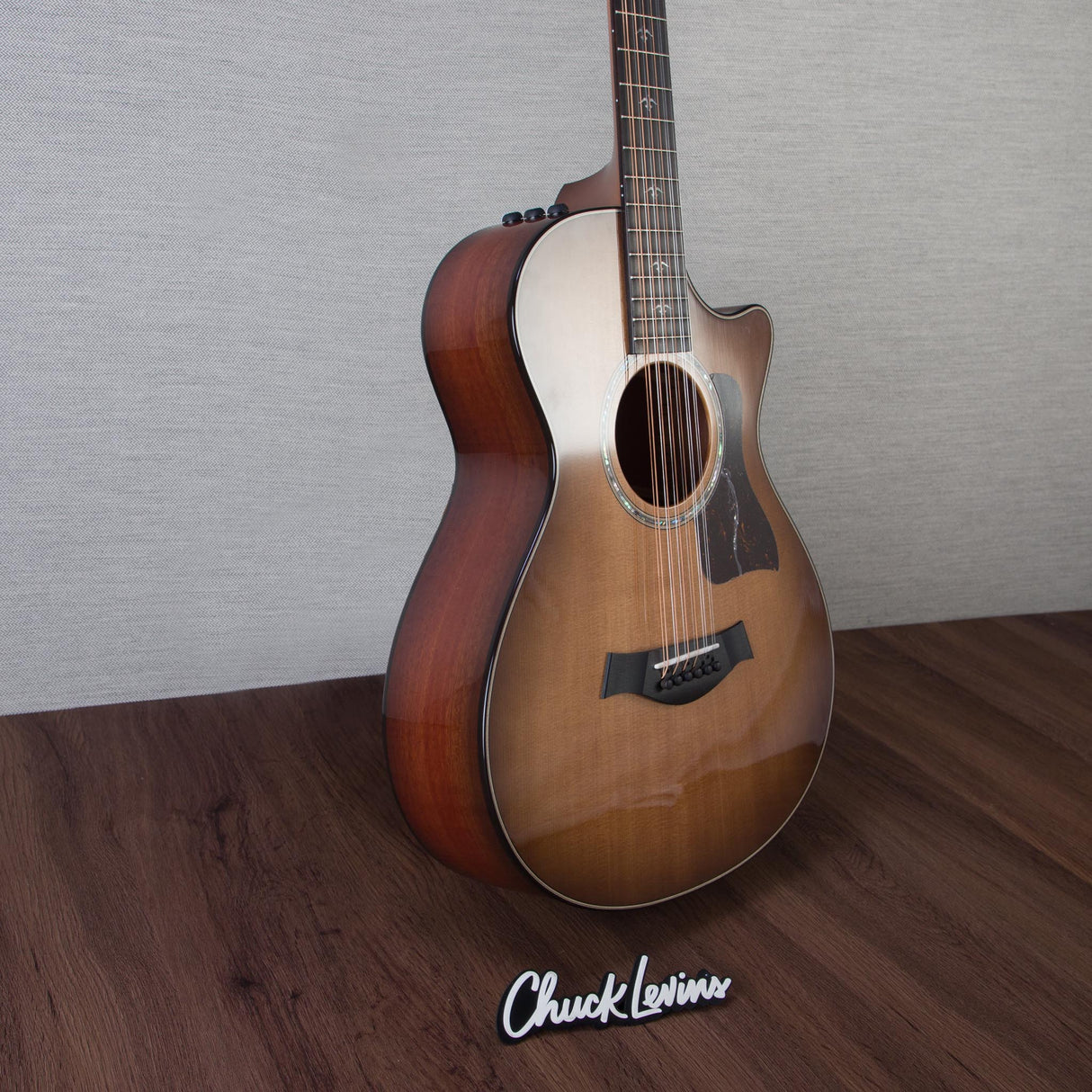 Taylor 522CE 12-String Urban Ironbark/Sitka Spruce Acoustic Electric Guitar - #1205043016