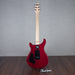 PRS CE24 Flame Maple Electric Guitar, Ebony Fingerboard - Scarlet Red - CHUCKSCLUSIVE - #230363638