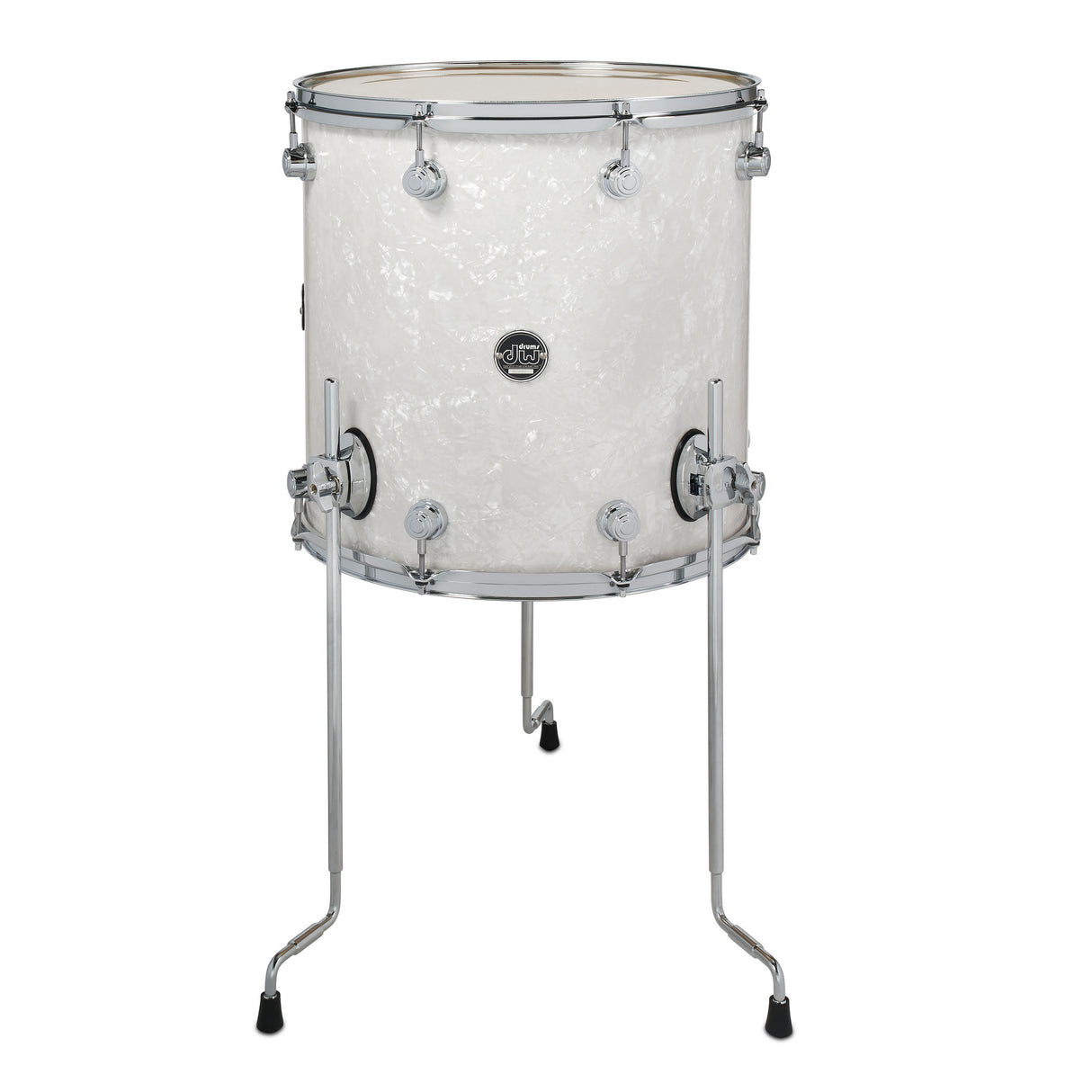 Drum Workshop 16" x 16" Performance Series Floor Tom - White Marine