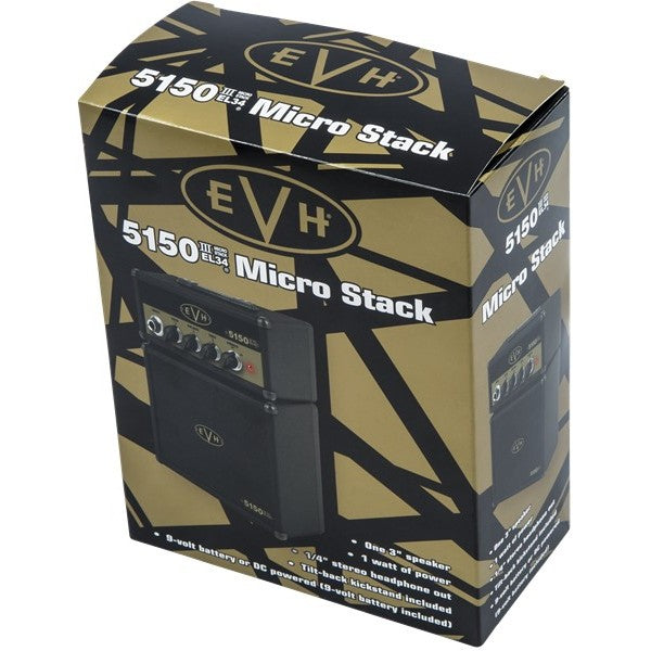 Evh Ministack EVH EL34 Micro Stack Guitar Amp – Chuck Levin's Washington Music Center