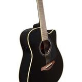 Yamaha FGC-TA Transacousitc Acoustic Electric Guitar - Black
