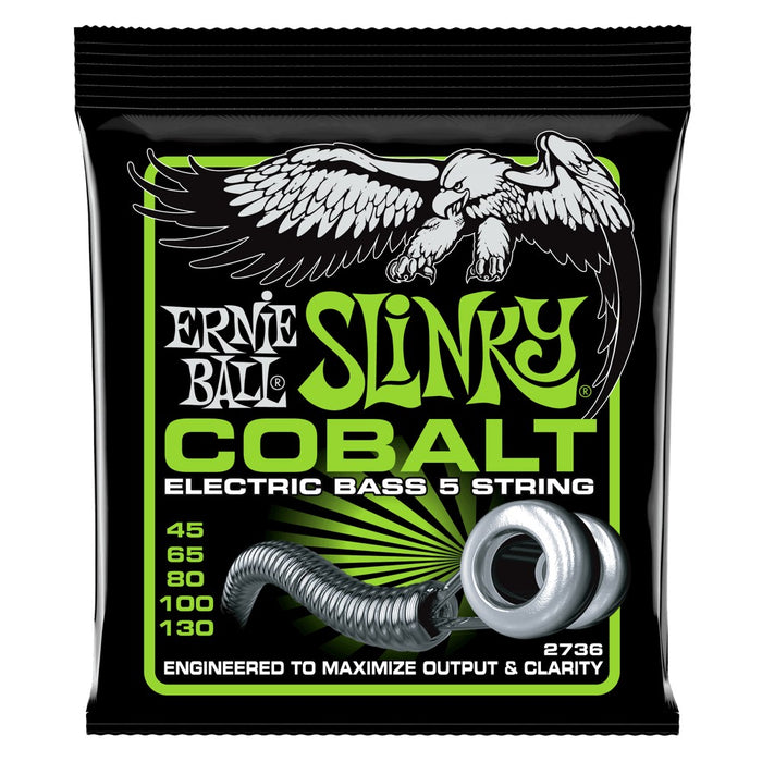 Ernie Ball Slinky Cobalt Bass 5 String Set .045-.130
