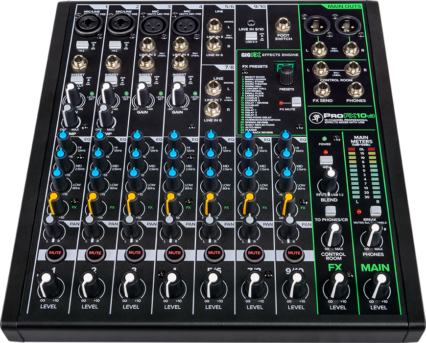 Mackie ProFX10v3 USB Mixer - New