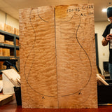 PRS Private Stock Custom 24 Electric Guitar - Red Blood Glow - #0411375