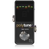 TC Electronic POLYTUNE 3 NOIR Ultra-Compact Polyphonic Tuner with Multiple Tuning Modes and Built-In BONAFIDE BUFFER
