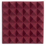 Gator GFW-ACPNL1212PBDY-8PK - 2-Inch Thick Acoustic Foam Panels - 8 Pack , Burgundy