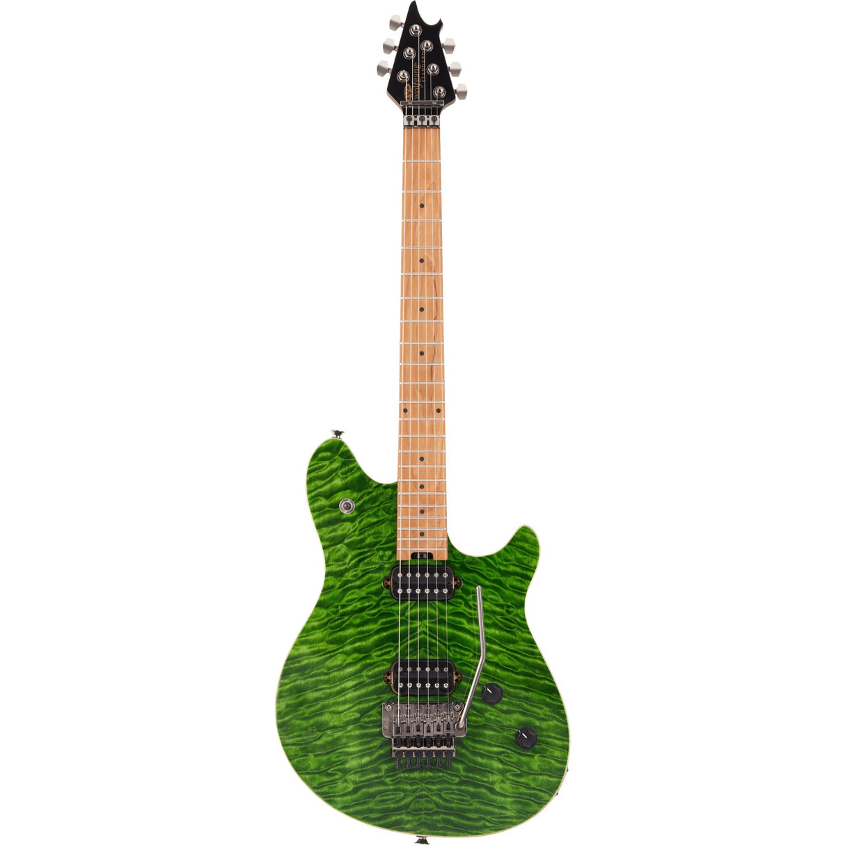 EVH 2021 Wolfgang WG Standard QM Electric Guitar - Transparent Green - New