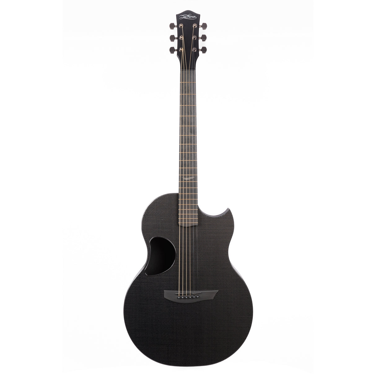 McPherson Sable Carbon Acoustic Guitar - Standard Top, Black Hardware - New
