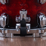 Tama 6.5 x 14-Inch Starclassic Bubinga Snare Drum - Volcanic Red Burst