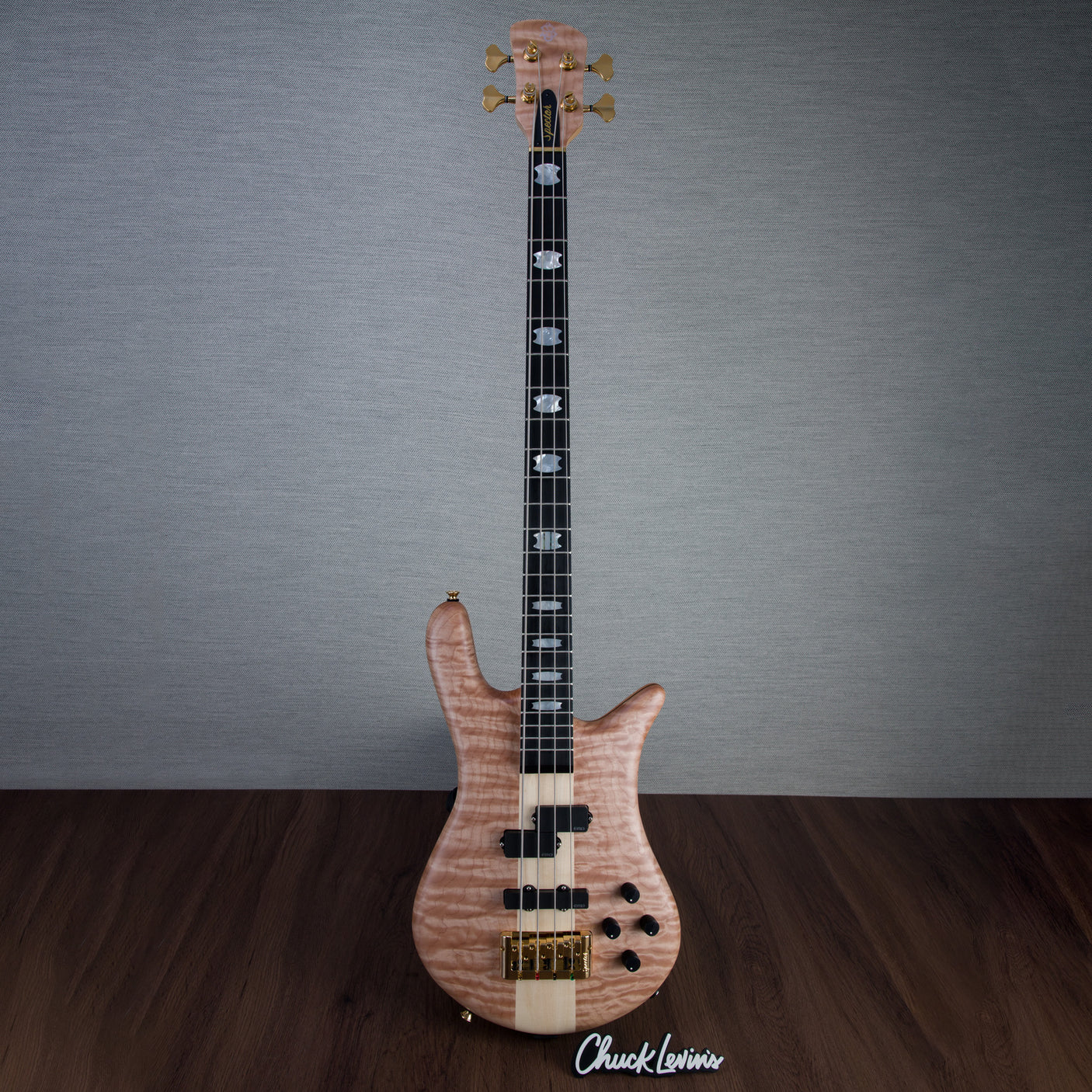 Spector Euro 4 LT Bass Guitar - Natural Matte - CHUCKSCLUSIVE - #]C121SN 21029