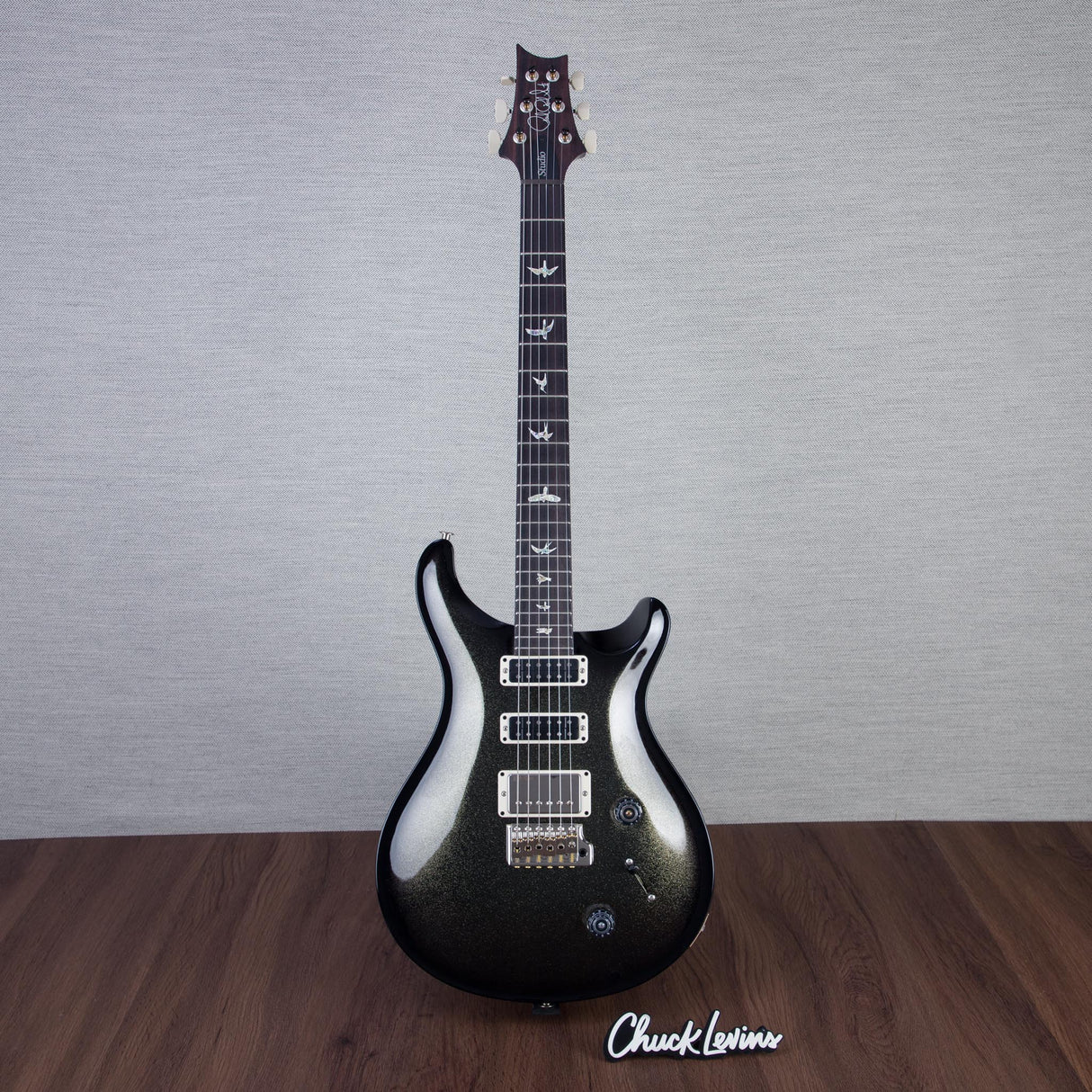 PRS Studio 10-Top Electric Guitar - Gold Sparkle Smokeburst - #250416695