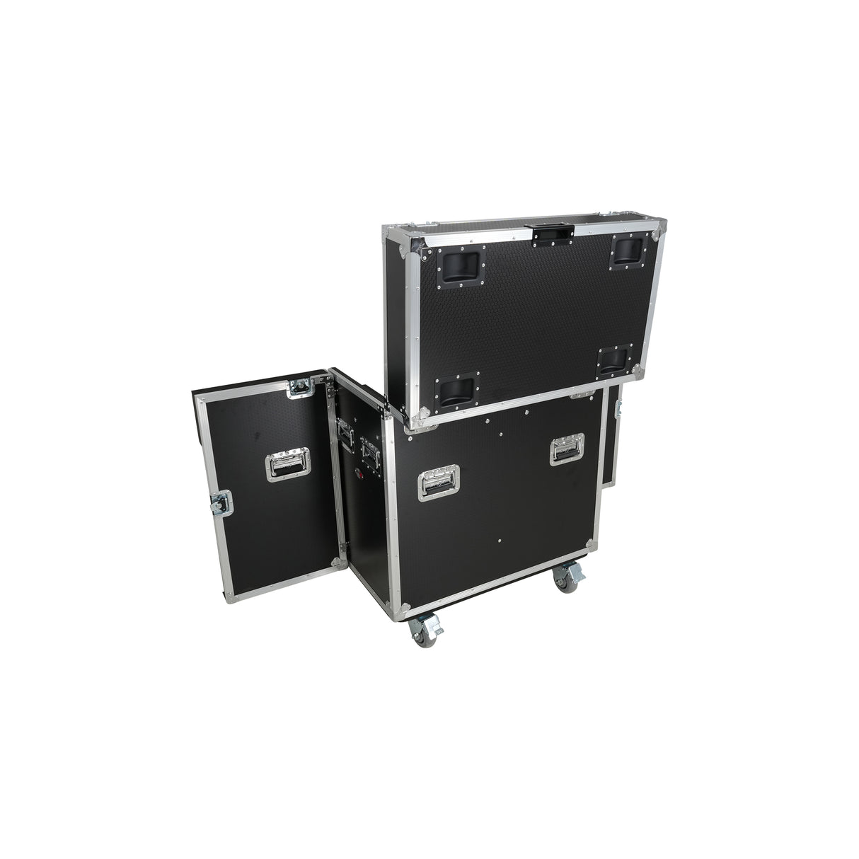 ProX XS-MH30WASHX2W for Two Moving Head Fixtures ATA Flight Style Road Case with Casters