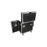 ProX XS-MH30WASHX2W for Two Moving Head Fixtures ATA Flight Style Road Case with Casters