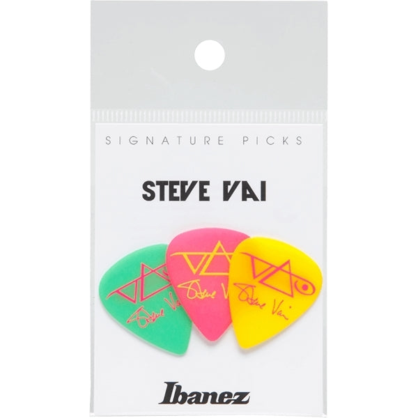 Ibanez B1000SVGPY Steve Vai Signature Model Guitar Picks - 3 Pack