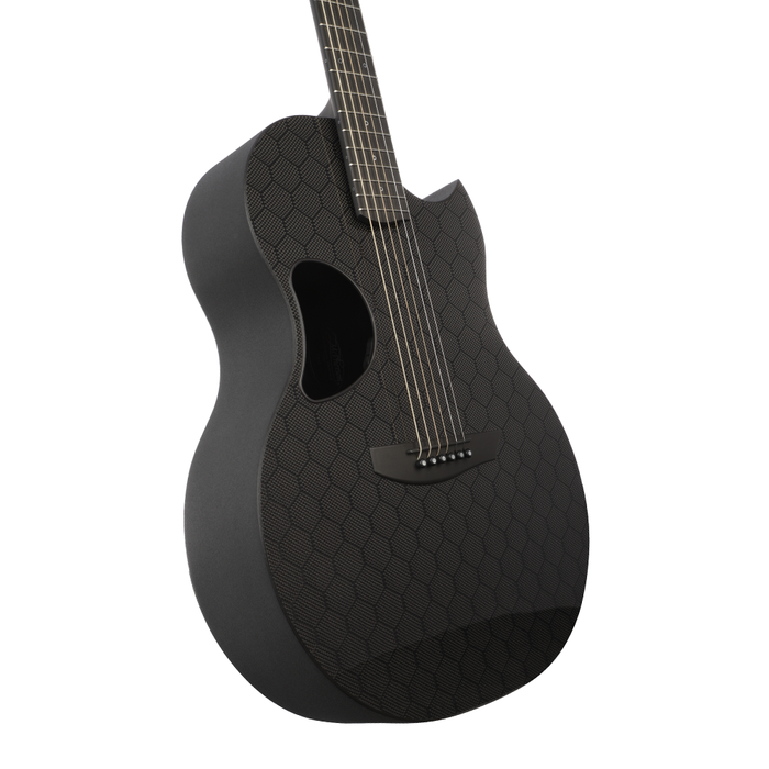 McPherson Sable Carbon Acoustic Guitar - Honeycomb Top, Satin Pearl Hardware