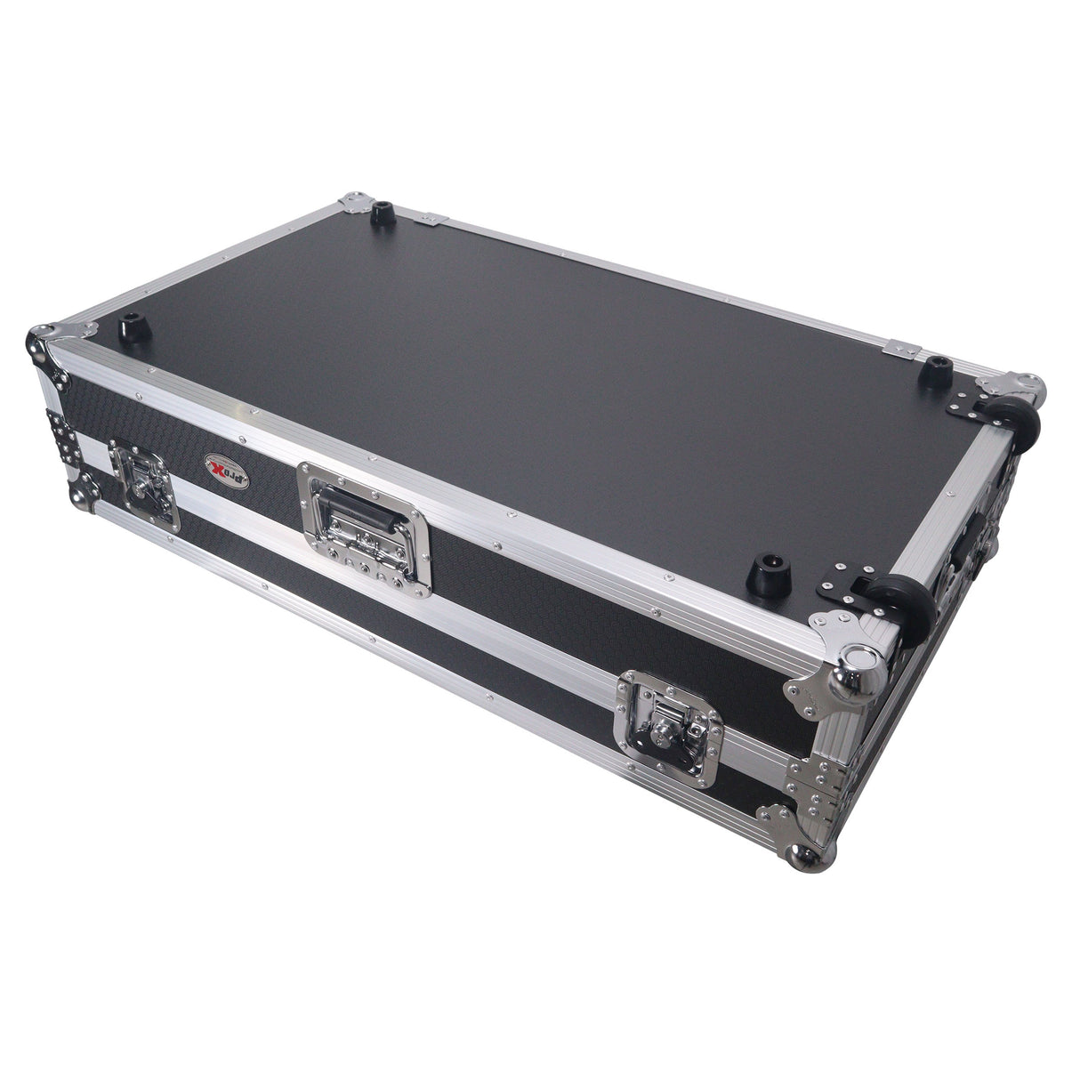 ProX XS-OPUSQUADW ATA Flight Style Road Case with 1U Rack Space and Wheels