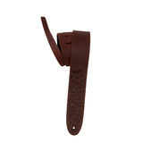 PRS 2.5-Inch Leather Bird Swarm Strap - Rust
