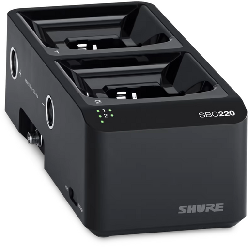 Shure SBC220 2-Bay Networked Charging Dock