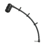 Audio-Technica ATM350UL Cardioid Condenser Microphone with Clip-on Horn Mounting System and 9 inch Gooseneck Microphone Universal Clip