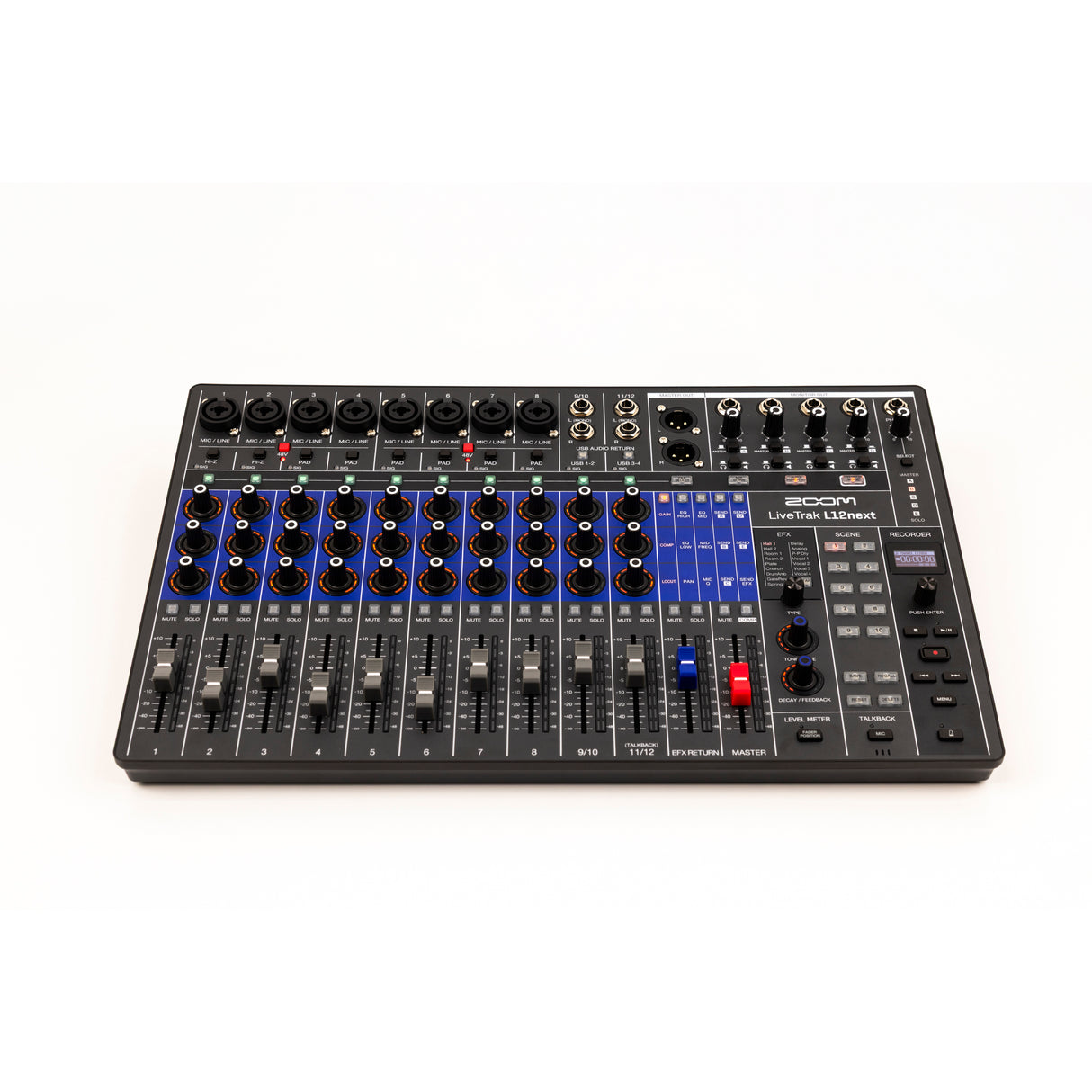 Zoom LiveTrak L12next Digital Mixer and Recorder