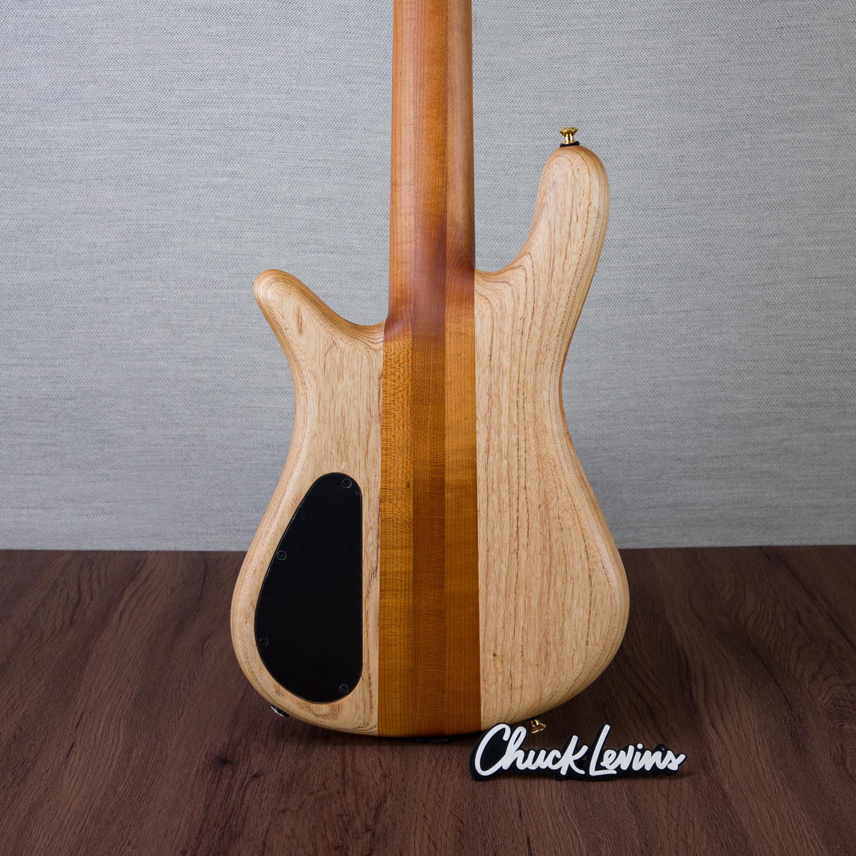 Spector USA Custom NS-5 5-String Electric Bass Guitar - Chestnut Natural - #2224