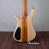 Spector USA Custom NS-5 5-String Electric Bass Guitar - Chestnut Natural - #2224