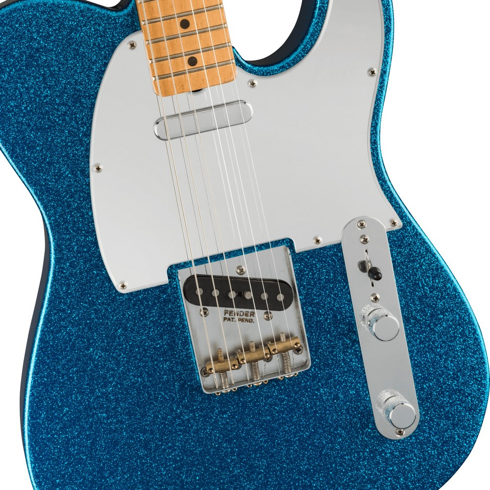 Fender J Mascis Signature Telecaster - Bottle Rocket Blue Flake - Mint, Open Box