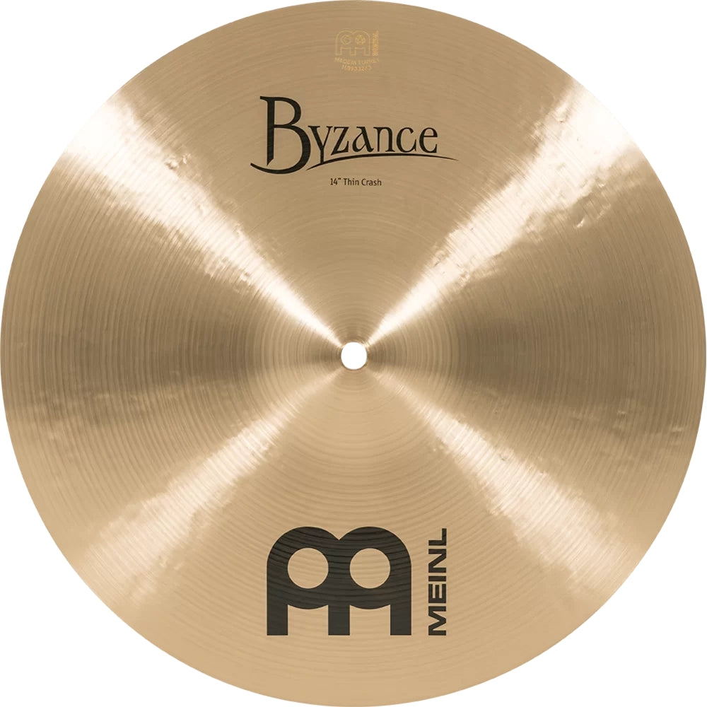 Meinl 14" Byzance Traditional Thin Crash Cymbal - New,14 Inch