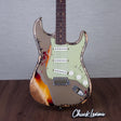 Fender Custom 1961 Stratocaster Electric Guitar Super Heavy Relic - Shoreline Gold over 3-Color Sunburst - #CZ586841