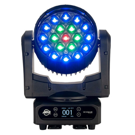ADJ Vizi Wash Z19 380-Watt LED Moving-Head Beam with Variable Zoom