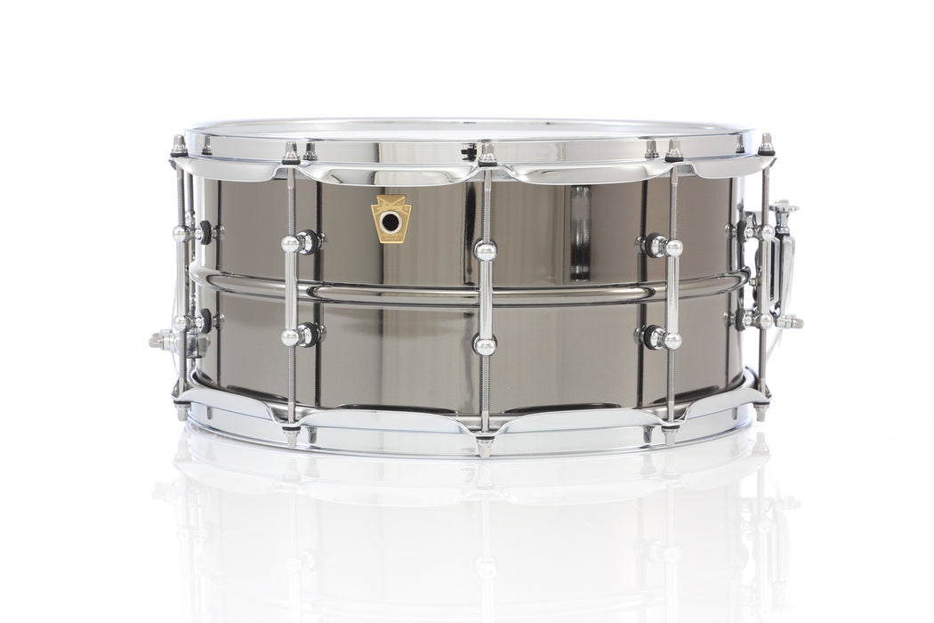 Ludwig 14" x 6.5" Black Beauty Snare Drum - Tube Lugs