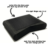 KickBlock PedalBlock Stabilzer for Drum Hardware - Black