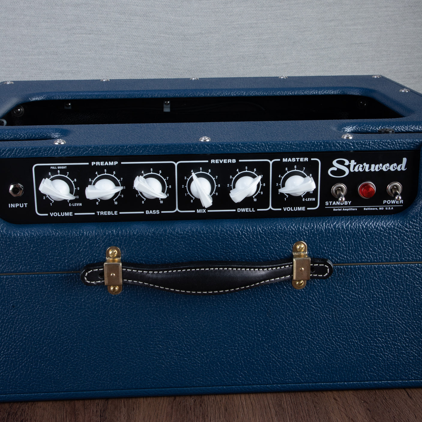 Bartel Starwood 28-Watt 6L6GC 1x12-Inch Combo Amplifier with Boost in Blue Tolex - CHUCKSCLUSIVE 65th Anniversary Edition - New