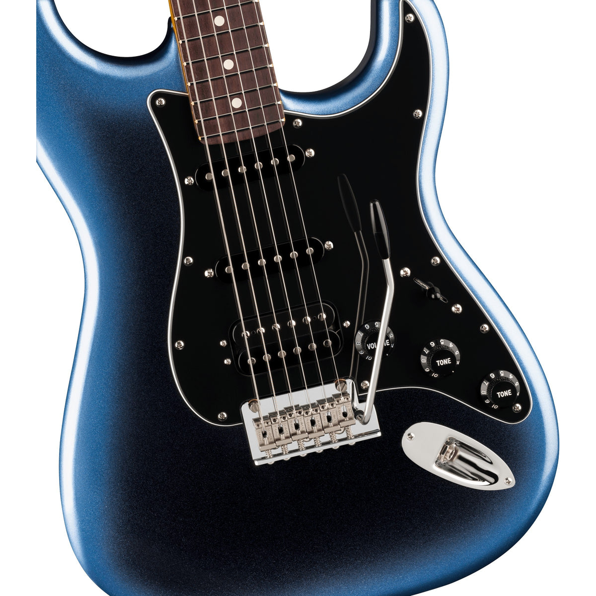 Fender American Professional Stratocaster HSS Electric Guitar, Rosewood Fingerboard - Dark Night