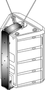 Electro-Voice MB200 Wall Ceiling U Mount For Sx100/Sx300 Black