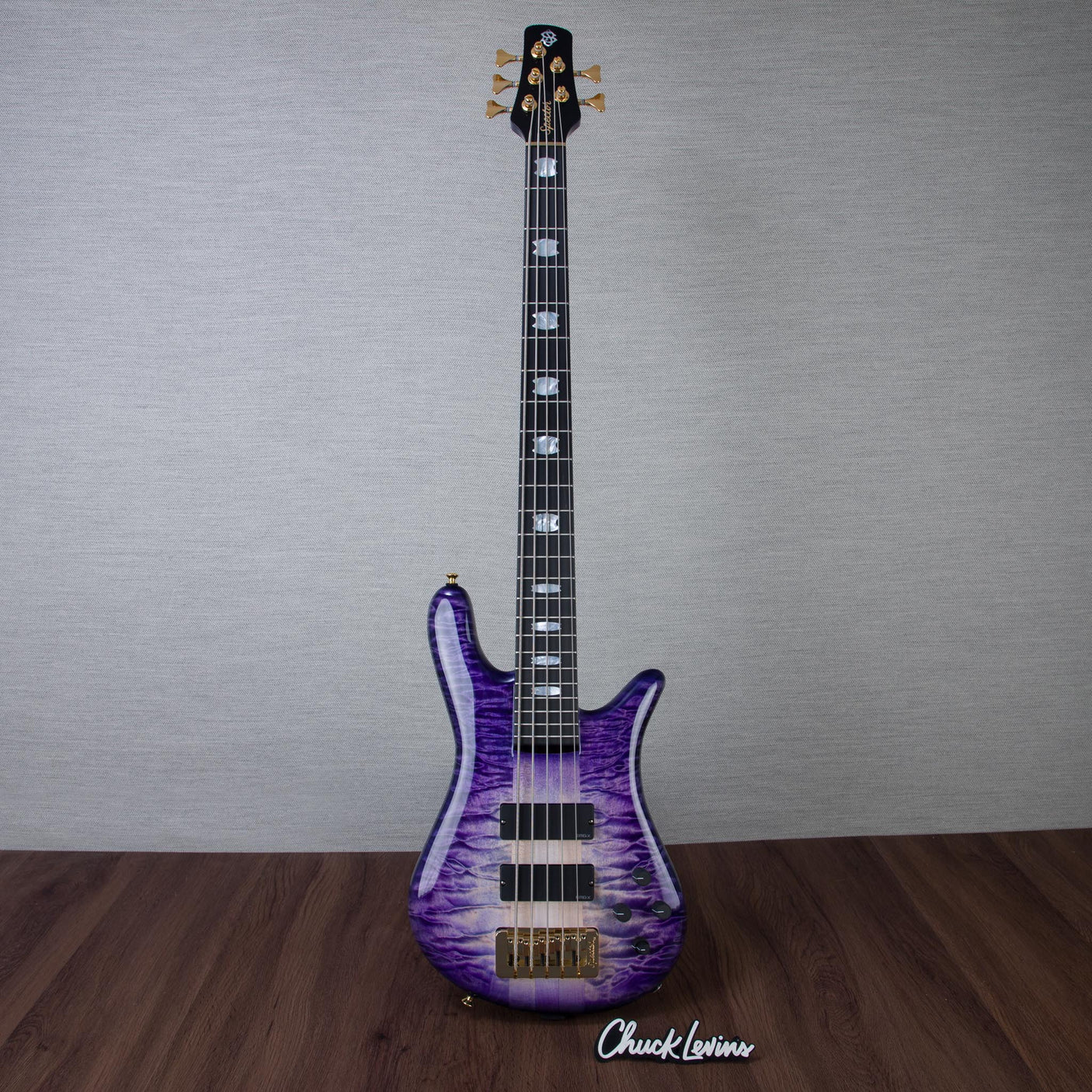 Spector USA Custom NS-5 5-String Electric Bass Guitar - Rain Glow - CHUCKSCLUSIVE - #2232