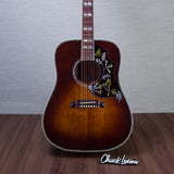 Gibson Limited Edition Custom Shop Hummingbird Anniversary Mahogany/Bearclaw Sitka Spruce Acoustic Electric Guitar - Cremona Burst - #21766022