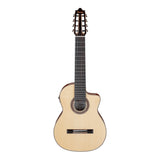 Ibanez GA3008CE 8-String Nylon String Acoustic Electric Guitar - Natural High Gloss