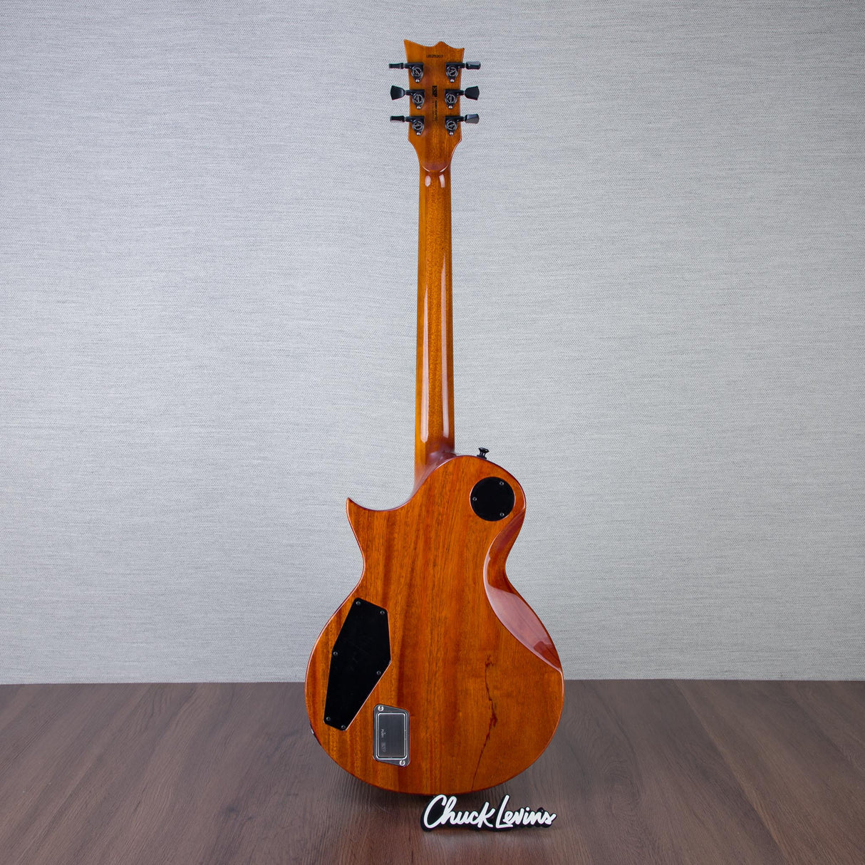 ESP USA Eclipse Electric Guitar - Ghost Flame - #US25207