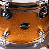 DW Performance Series 4-Piece Shell Pack with 22-Inch Kick - Gold Sparkle